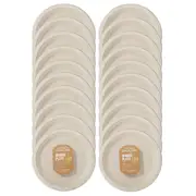 240pc Lemon & Lime Eco-Friendly/Plant Based Disposable 23cm Dinner Plate Natural