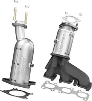 Catalytic Converter Compatible with Ford Explorer 2011-2012, Edge 2011-2015 3.5L V6, Lincoln MKX 2011-2015 3.7L V7 Front Left Rear Right Catalytic Convertor (EPA Compliant)