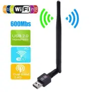 600Mbps High Speed Wireless USB2.0 WIFI Adapter Dongle Dual Band PC LAN A