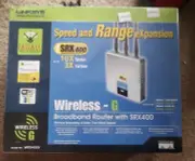 Linksys Speed And Range Expansion Broadband Router With SRX400 Wireless-G