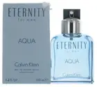 Eternity Aqua by Calvin Klein for Men EDT Cologne Spray 3.4 oz.-Damaged Box