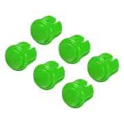 Starts Arcade Buttons ABS Micro Card Plug Button DC 12V Green Pack of 8