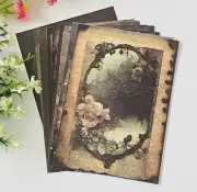 Gothic Vintage Style Craft Paper -Junk Journal -Scrapbook