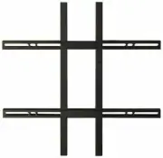 OMB 30kg Universal TV Vesa Mount Adaptor/Converter up to 400x400 Plate - Black