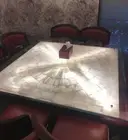 36" Unique Selenite Stone Center Side Sofa Coffee & Cafeteria Table Furnitures