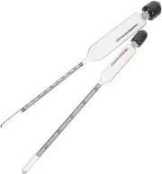 CHILDWEET Manual Milk Hydrometer Scale Measure Lactate Sugar Content Accurate Kitchen Tool 2 Pieces