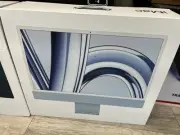New Apple iMac 24'' All-in-One M3 chip 8 Core CPU 10 Core GPU 8GB 512GB - BLUE