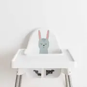 [Namly Design] Self-Adhesive Sticker – Antilop High Chair Decal / Sleepy Bunny