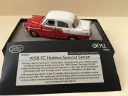 1/43 TRAX TO02D 1958 FC Holden Special Sedan - RED