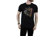 Guardians Of The Galaxy Mens Rocket Raccoon Neon Cotton T-Shirt (Black) - UTBI708