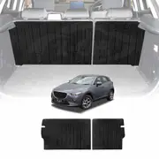 Back Seat Protector for Mazda CX-3 CX3 2015-2025 All Weather Heavy Duty Car Seat Kick Mats Cover
