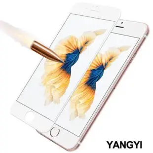 YANG YI 揚邑 Apple iPhone 6/6s 4.7吋 滿版軟邊鋼化玻璃膜3D防爆保護貼 Apple iPhone6/6s