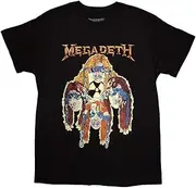 [Rock Off officially licensed products] Megadeth Nuclear Glowheads T Shirt