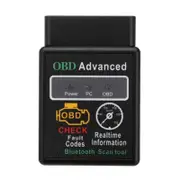 Elm327 Car Obd Can Bus Scanner Tool With Bluetooth Function Black Code Readers & Scanners
