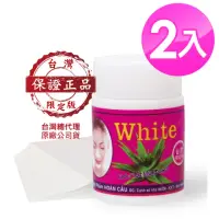 在飛比找momo購物網優惠-【White】蘆薈膠毛孔粉刺凝膠面膜22g(2入)