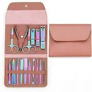 16 in 1 nail scissors stainless steel scissors finishing kit art cuticle tool nail clippers manicure set 16piecesinset