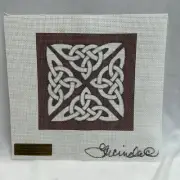 Hand Painted Needlepoint Canvas Lucinda Rice Always & Forever Embroidery
