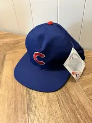 NWT Chicago Cubs Baseball Hat Adult Medium Large Buffalo Cap Blue