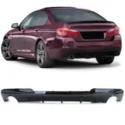 Rear Diffuser Black Gloss for BMW F10 F11 535i 535d 10-17 With M-PACKET