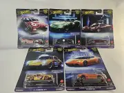 Hot Wheels Premium Car Culture 2024 Exotic Envy Set of 5, 1:64 Diecast Model Car