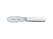 Dexter Russell P94860 Basics 7" Sandwich Spreader w/ White Polypropylene Handle