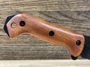Handles for Kabar/Becker BK2 thru BK32, Sapele #3