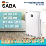 免運 德國SABA PM2.5顯示抗敏空氣清淨機 SA-HX01