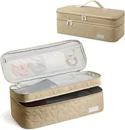 Double-Layer Travel Carrying Case,shark flexstyle carrying case for Revlon One-Step Hair Dryer/Hot Tools/Volumizer/Styler Compatible with Shark FlexStyle Attachment (Bag Only)