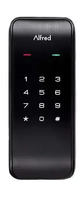 Alfred DB2 Smart Door Lock Deadbolt Touchscreen Keypad, Pin Code + Bluetooth,...