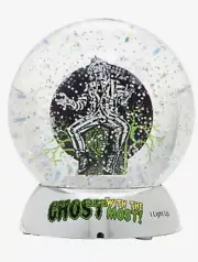 Beetlejuice Snow Globe GHOST WITH THE MOST NEW LIGHTS UP