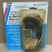 Vtg KEYLESS AUTO & CB RADIO Tape Deck Auto ALARM Horn Pulsate Model 610314 ⭐️
