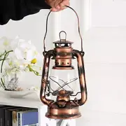 Retro Outdoor Camping Hanging Lamps Iron Portable Oil Lamp Kerosene Lantern