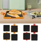 Microwave Toastie Sandwich Maker Nonstick Toastie Maker with Adjustable faxEE