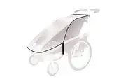 Thule Rain Cover 1 for Cougar 1 & Chariot CX 1 Bike Trailers
