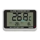 Digital Thermometer Hygrometer Freezer Temperature & Humidity Meter With Alarm