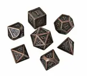 Copper Dragon (Polyhedral, D&D) Dice