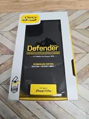 OtterBox Defender Series Rugged Protection With Clip Black For iPhone 11 Pro