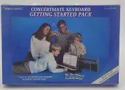 Realistic Concertmate Keyboard Getting Started 4 Books, 1 Cassette 51-1100 NOS