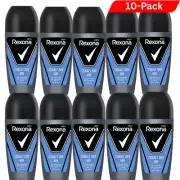 10 x Rexona Deodorant Men Cobalt Antitranspirante Roll On 50 ml