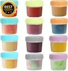 12-Pack Glass Meal Prep Containers Leakproof BPA-Free Microwave Freezer Safe