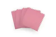 Bopeep 4PCS EVA Foam Play Mat 60x60 Pink