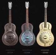 Jonathan Optional Finishes Electric Triolian Resonator Guitar