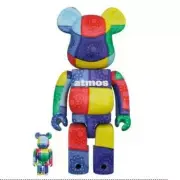Medicom Toy BE@RBRICK atmos BANDANA Multi ver. 100% & 400% BEARBRICK