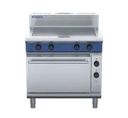 Blue Seal Evolution Series E576 - 900mm Electric Solid Top Convection Oven Range
