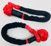 2-PK 1/2 inch Soft Shackle Rope Synthetic Towing Recovery Strap / FREE SHIPPING!