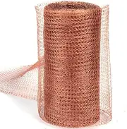 Copper Tape Against Snails, Snail Protection, 12.7 cm x 10 m Snail Fences, Copper Net Mesh Roll Plant Protection for Home and Garden, Mice Repellent