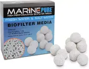 1.5-Inch Sphere Bio-Filter Media for Marine and Freshwater Aquariums, 1-Gallon