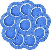 Awpeye 10Pack Car Polisher Pad Bonnet (5 to 6 Inches) Soft Microfiber Polishing Bonnet Buffing Pad Cover