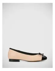 [Wittner] Avah Leather Ballet Flat in Bisque