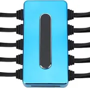 RGB Fan Hub PC Case Fan Controller 4 Pin, Support 10 Computer CPU Fans Splitter (RGB)